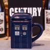 Doctor Who Tardis Mug Cup Police Box Ceramic Mug With Lid Cover