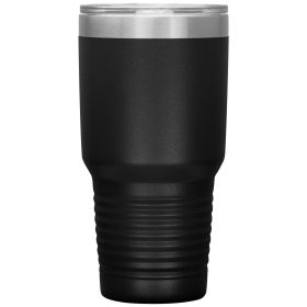 32 Oz Insulated Tumbler / Solid Colors (Color: Black)